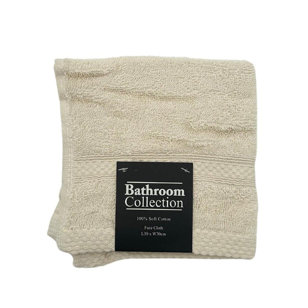 Classic Cotton Face Cloth | 100% Cotton & Ultra Absorbent | Assorted Colours - Choice Stores
