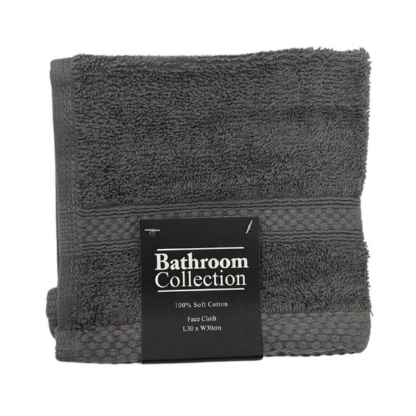 Classic Cotton Face Cloth | 100% Cotton & Ultra Absorbent | Assorted Colours - Choice Stores