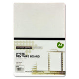 Concept A4 Dry Wipe Double Sided White Wipe Board | 297 x 210mm - Choice Stores