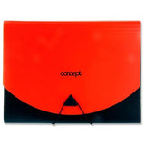 Concept A4 Expanding File with Elasticated Closure | 13 Pocket - Choice Stores