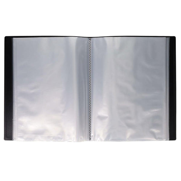 Concept A4 Pocket Display Book Black | 60 Page - Choice Stores