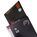 Concept A4 Pocket Display Book Black | 60 Page - Choice Stores