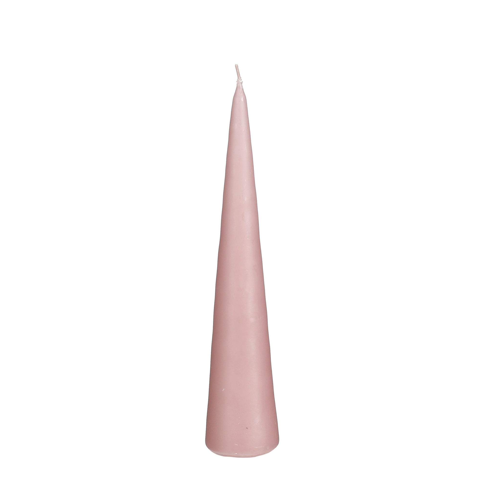 Cone Candle Pink 25cm - Choice Stores