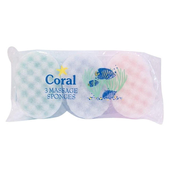 Coral Massage Sponges | Pack of 3 - Choice Stores