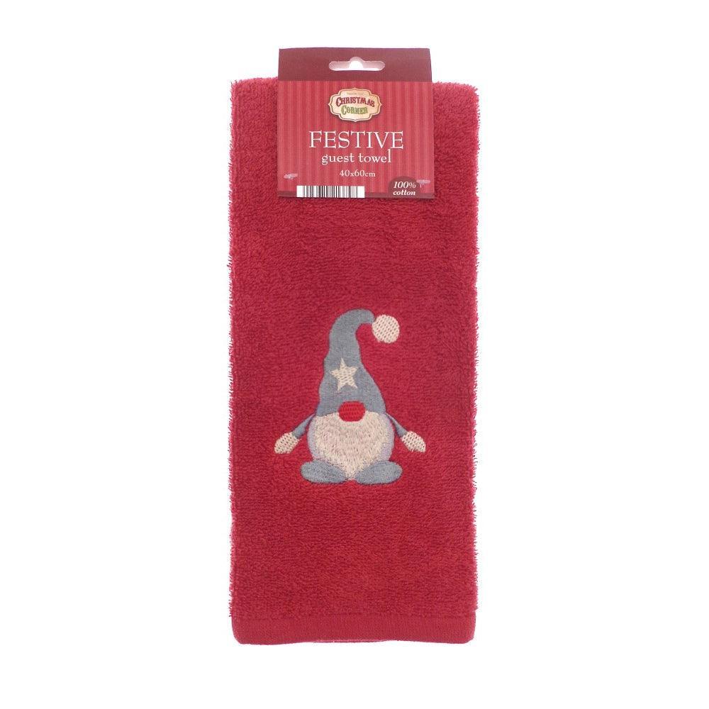 Country Club Festive Gonk Cotton Guest Towel | 60cm - Choice Stores