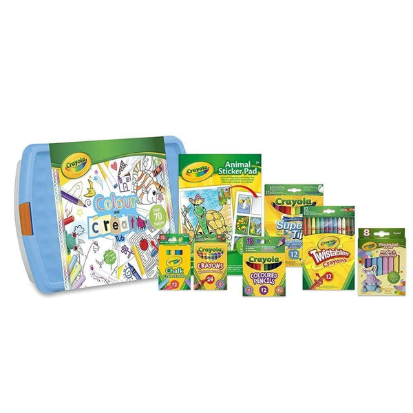 Crayola Colour & Create Mega Tub | Best of Crayola Products - Choice Stores