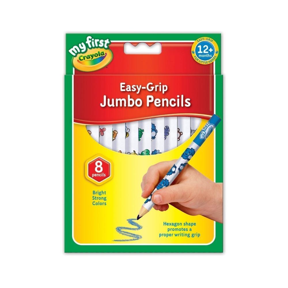 Crayola My First Easy Grip Jumbo Pencils | Pack of 8 - Choice Stores