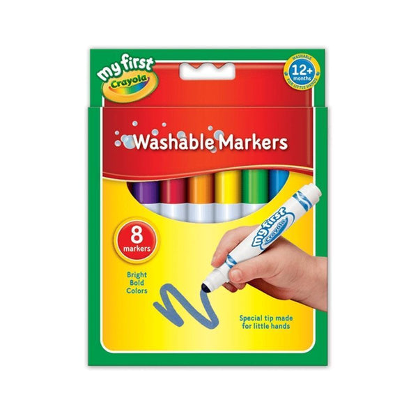 Crayola My First Washable Markers | 8 Markers - Choice Stores