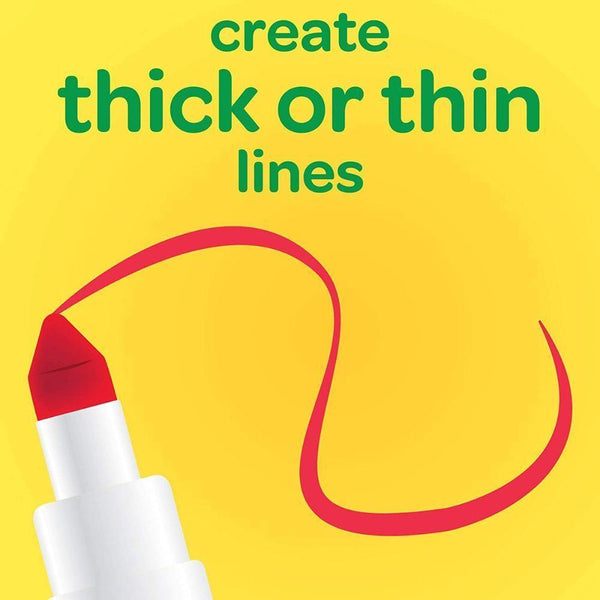 Crayola Supertips Washable Markers | Pack of 12 - Choice Stores