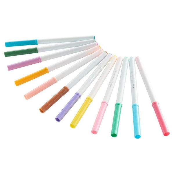 Crayola Supertips Washable Markers | Pastel | Pack of 12 - Choice Stores