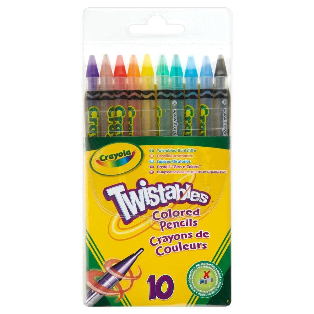 Crayola Twistable Colouring Pencils | 10 Pack - Choice Stores