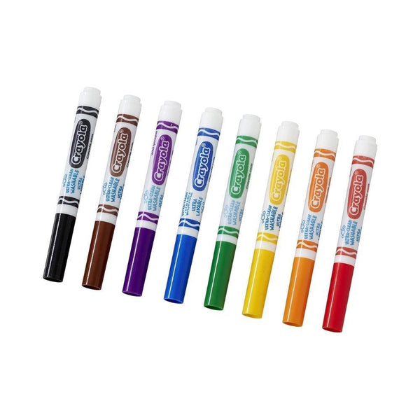 Crayola Ultra-Clean Washable Markers | 8 Pack - Choice Stores