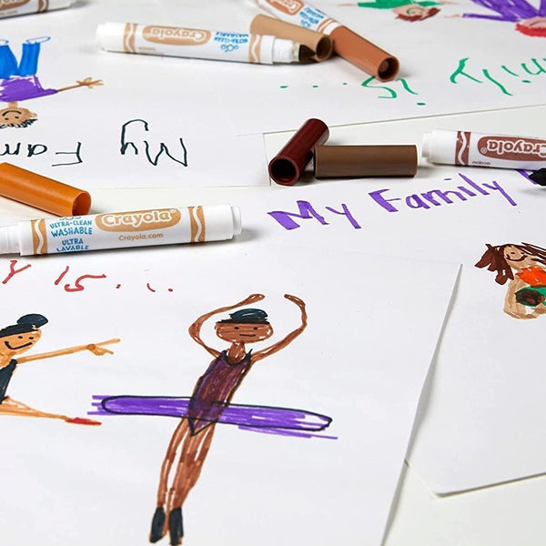 Crayola Ultra-Clean Washable Markers | 8 Pack - Choice Stores