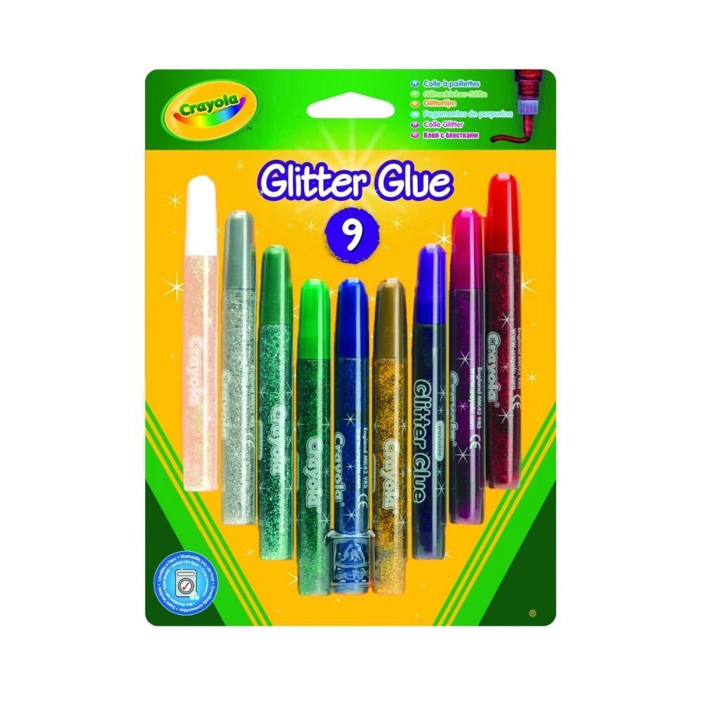 Crayola Washable Glitter Glue | Pack of 9 - Choice Stores