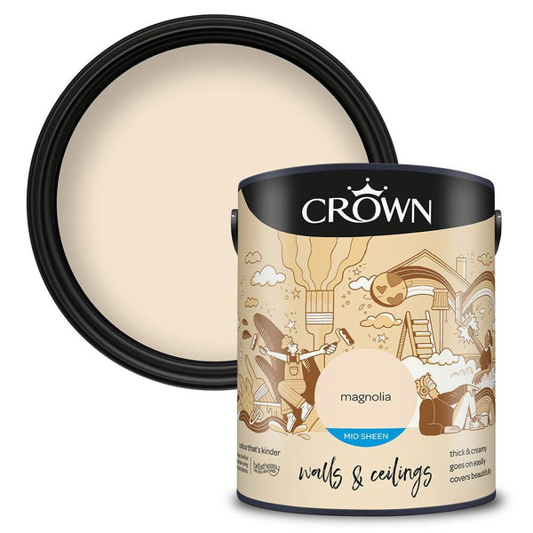 Crown Breatheasy Mid sheen Emulsion Paint | Magnolia - Choice Stores