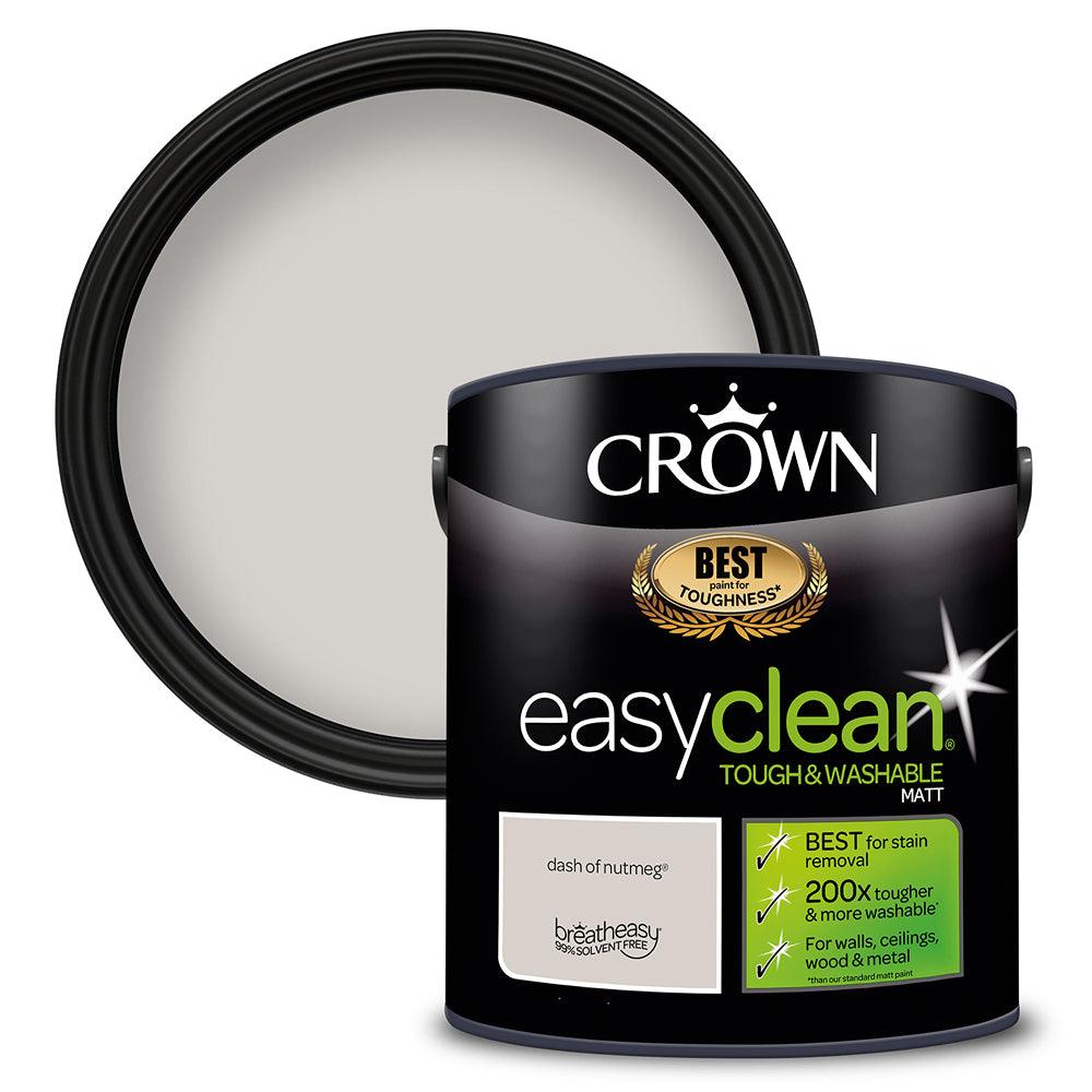 Crown Easyclean Matt Emulsion Paint | Dash of Nutmeg - Choice Stores