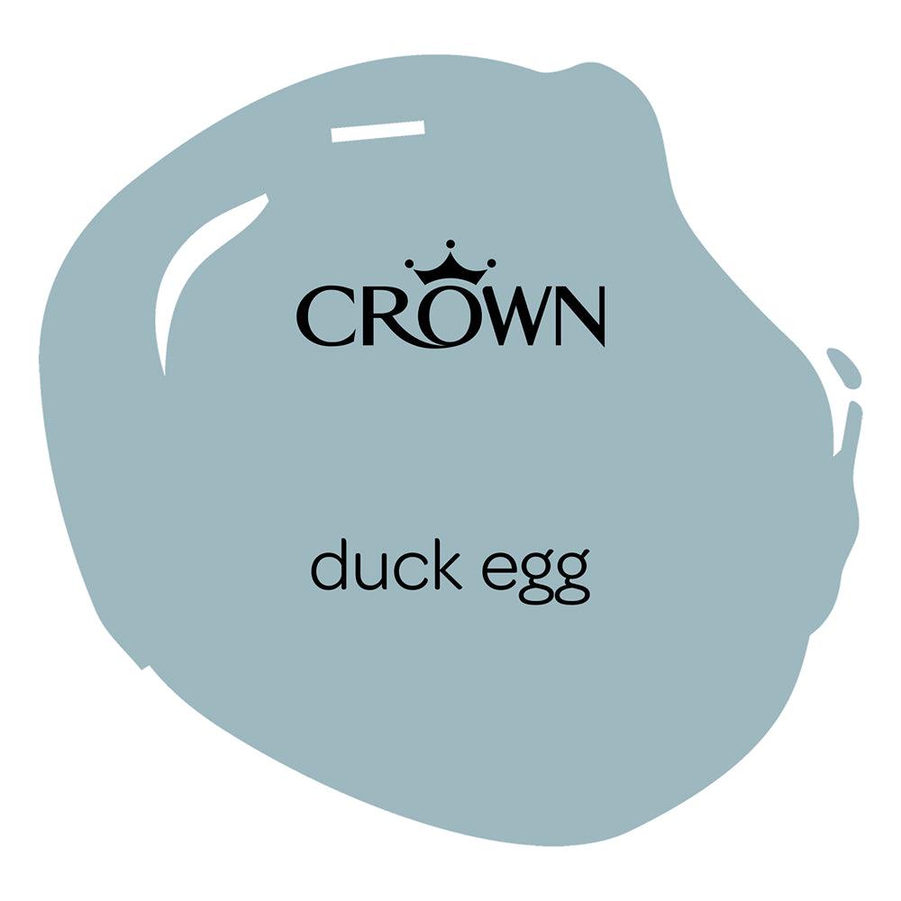 Crown Easyclean Matt Emulsion Paint | Duck Egg - Choice Stores