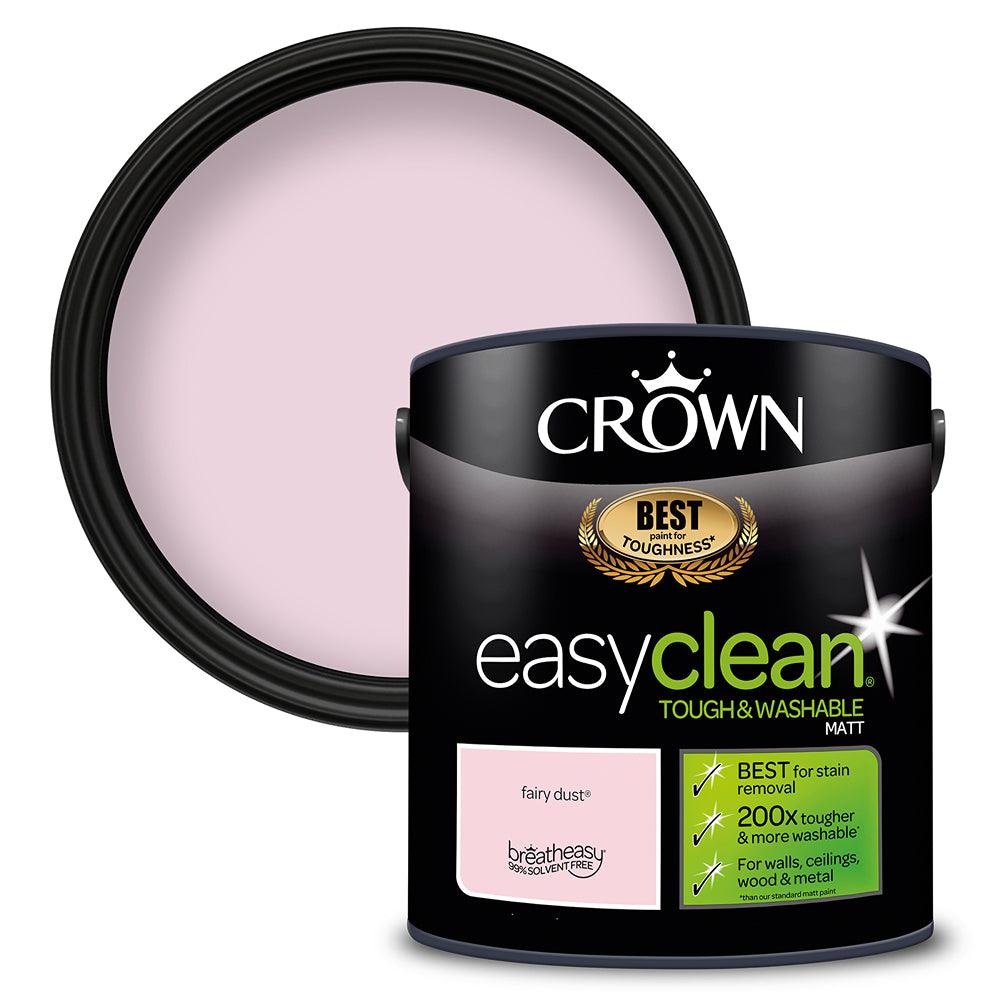 Crown Easyclean Matt Emulsion Paint | Fairy Dust - Choice Stores