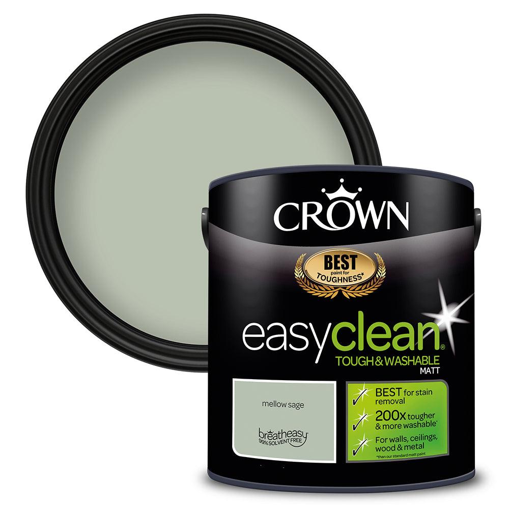 Crown Easyclean Matt Emulsion Paint | Mellow Sage - Choice Stores