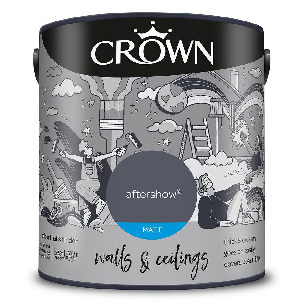 Crown Walls &amp; Ceilings Matt Emulsion Paint | Aftershow - Choice Stores