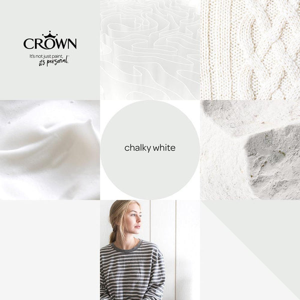 Crown Walls & Ceilings Matt Emulsion Paint | Chalky White - Choice Stores