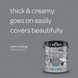 Crown Walls & Ceilings Matt Emulsion Paint | City Break - Choice Stores
