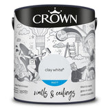 Crown Walls & Ceilings Matt Emulsion Paint | Clay White - Choice Stores