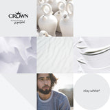 Crown Walls & Ceilings Matt Emulsion Paint | Clay White - Choice Stores