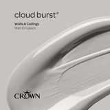 Crown Walls & Ceilings Matt Emulsion Paint | Cloud Burst - Choice Stores