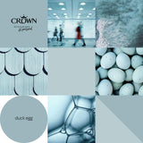 Crown Walls & Ceilings Matt Emulsion Paint | Duck Egg - Choice Stores