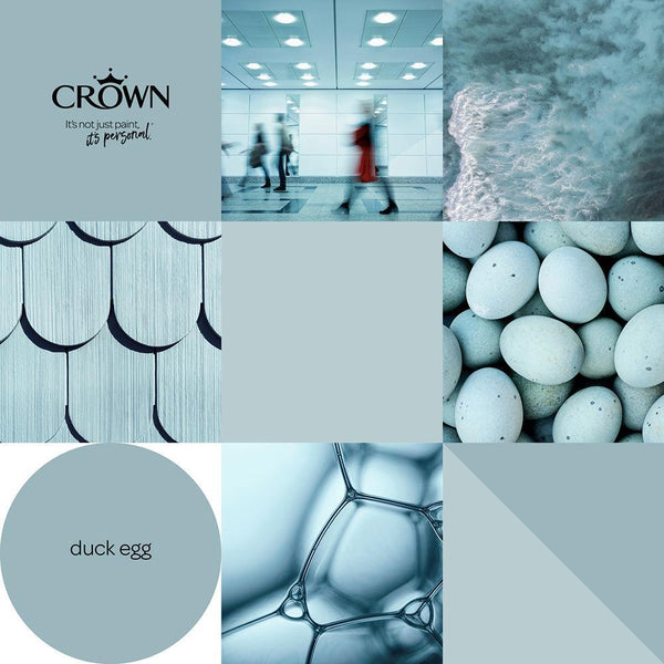 Crown Walls & Ceilings Matt Emulsion Paint | Duck Egg - Choice Stores