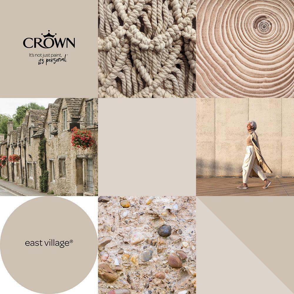 Crown Walls & Ceilings Matt Emulsion Paint | East Village | 40ml Tester - Choice Stores