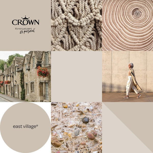 Crown Walls & Ceilings Matt Emulsion Paint | East Village | 40ml Tester - Choice Stores