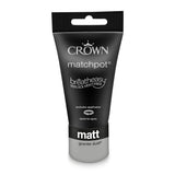 Crown Walls & Ceilings Matt Emulsion Paint | Granite dust | 40ml Tester - Choice Stores