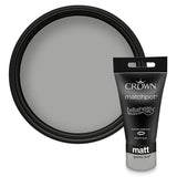 Crown Walls & Ceilings Matt Emulsion Paint | Granite dust | 40ml Tester - Choice Stores