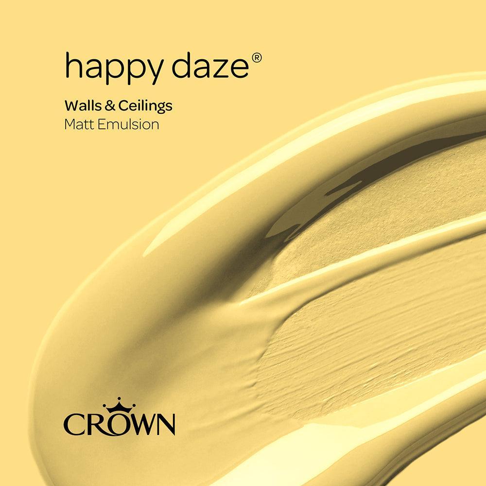 Crown Walls & Ceilings Matt Emulsion Paint | Happy Daze - Choice Stores