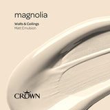 Crown Walls & Ceilings Matt Emulsion Paint | Magnolia - Choice Stores