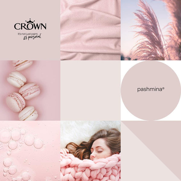 Crown Walls & Ceilings Matt Emulsion Paint | Pashmina | 40ml Tester - Choice Stores