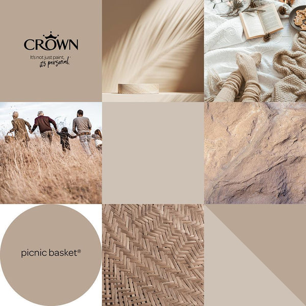 Crown Walls & Ceilings Matt Emulsion Paint | Picnic Basket | 40ml Tester - Choice Stores