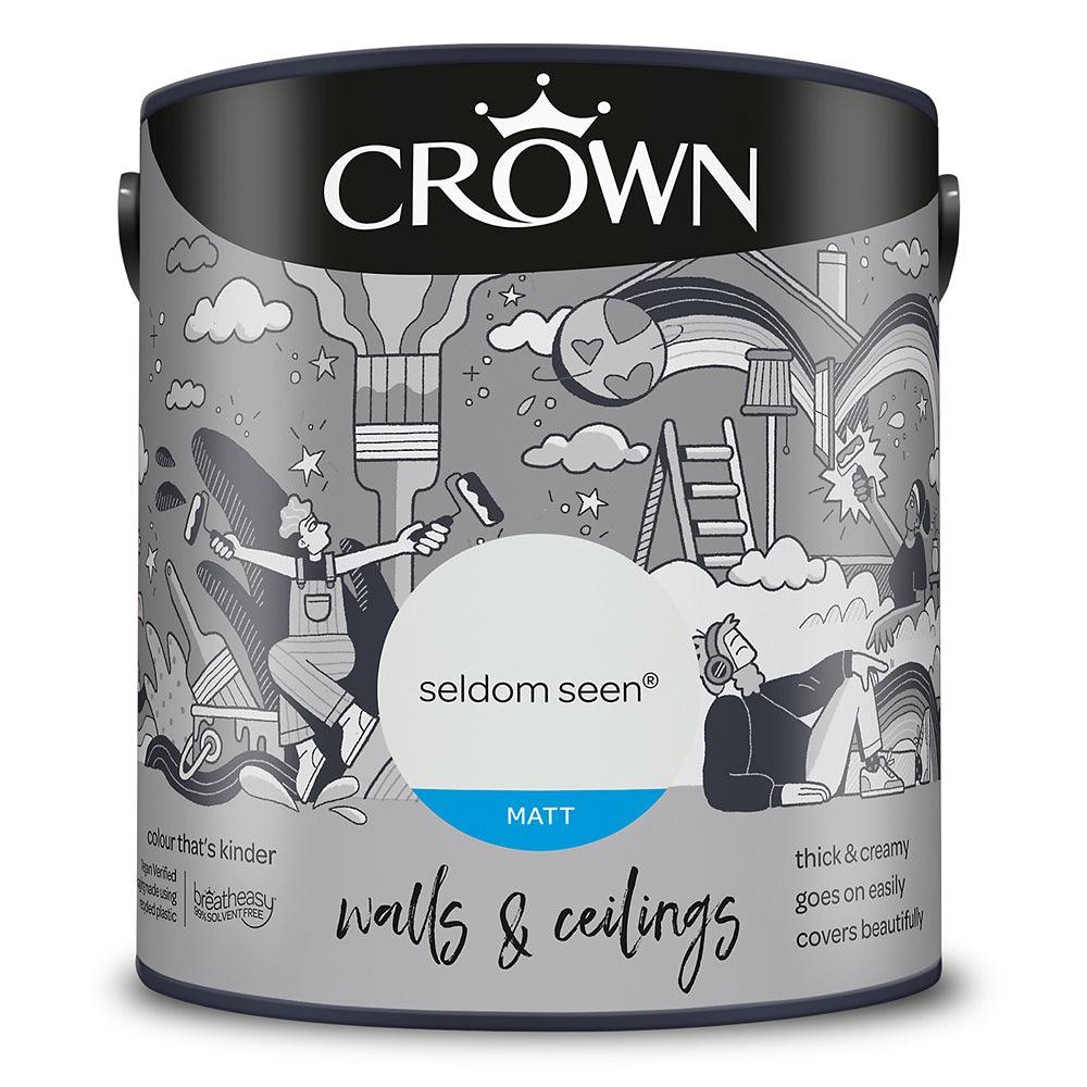 Crown Walls &amp; Ceilings Matt Emulsion Paint | Seldom Seen - Choice Stores