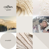 Crown Walls & Ceilings Matt Emulsion Paint | Snowfall | 40ml Tester - Choice Stores