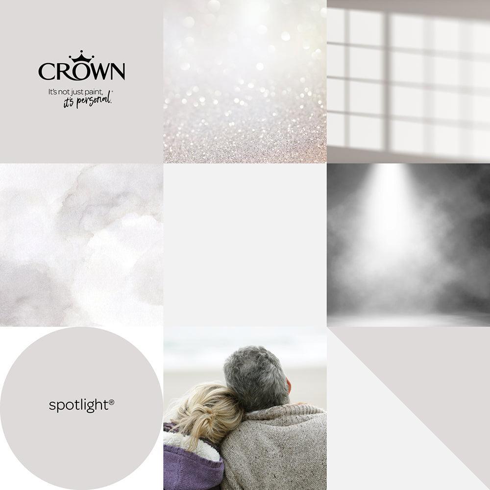 Crown Walls & Ceilings Matt Emulsion Paint | Spotlight | 40ml Tester - Choice Stores