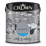 Crown Walls & Ceilings Mid Sheen Emulsion Paint | Blue Gravel - Choice Stores