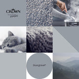 Crown Walls & Ceilings Mid Sheen Emulsion Paint | Blue Gravel - Choice Stores