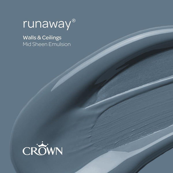 Crown Walls & Ceilings Mid Sheen Emulsion Paint | Runaway - Choice Stores