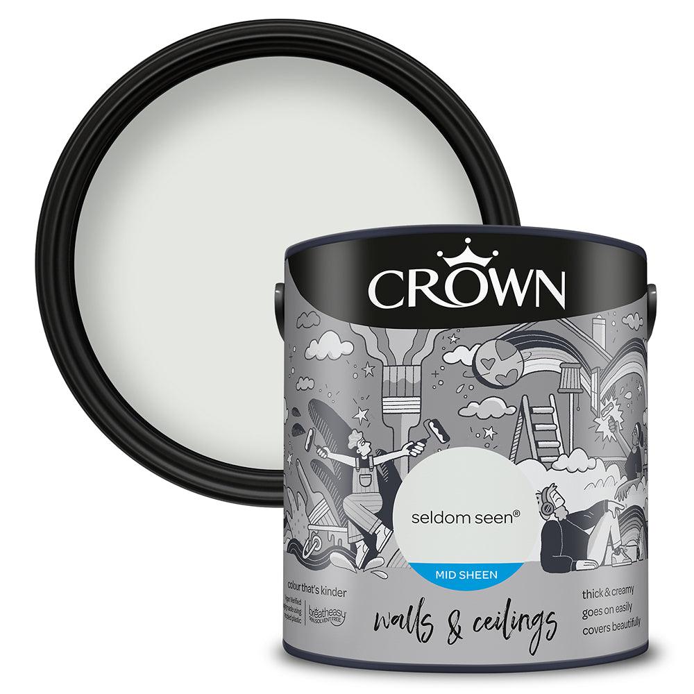 Crown Walls & Ceilings Mid Sheen Emulsion Paint | Seldom Seen - Choice Stores