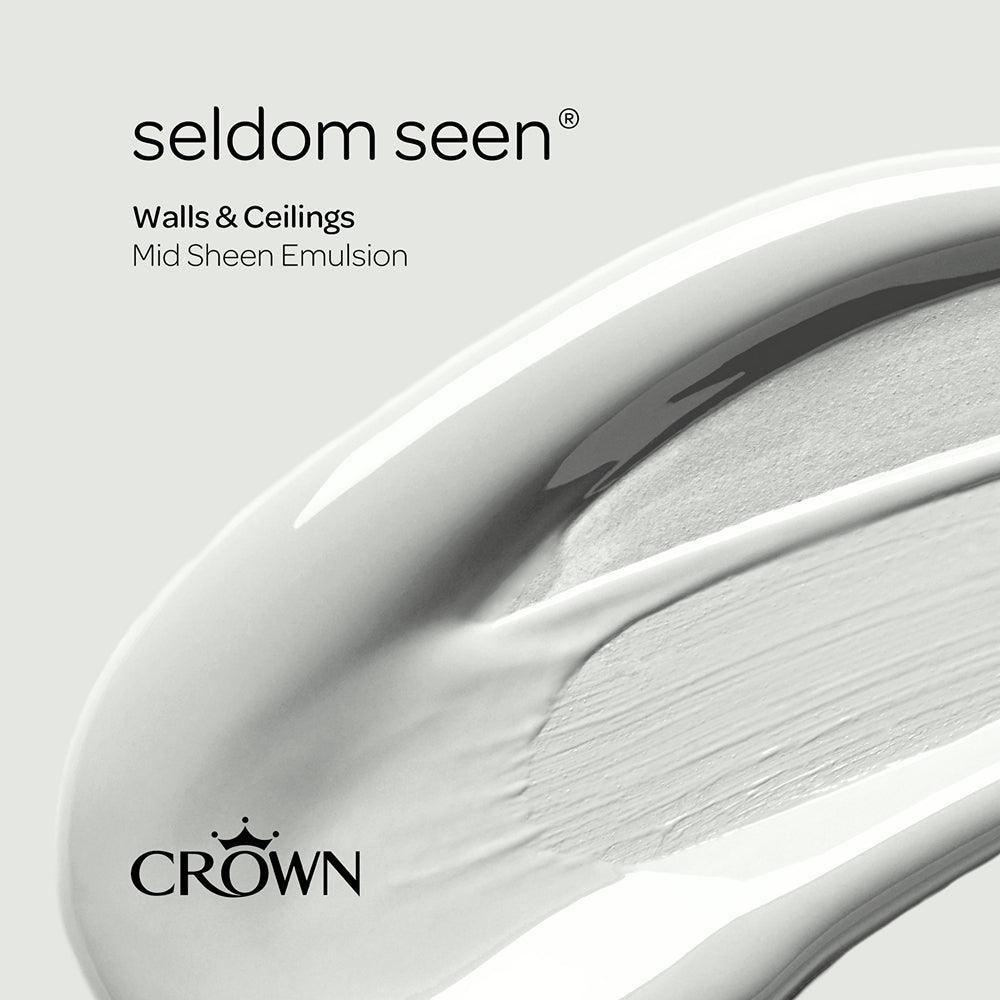 Crown Walls & Ceilings Mid Sheen Emulsion Paint | Seldom Seen - Choice Stores