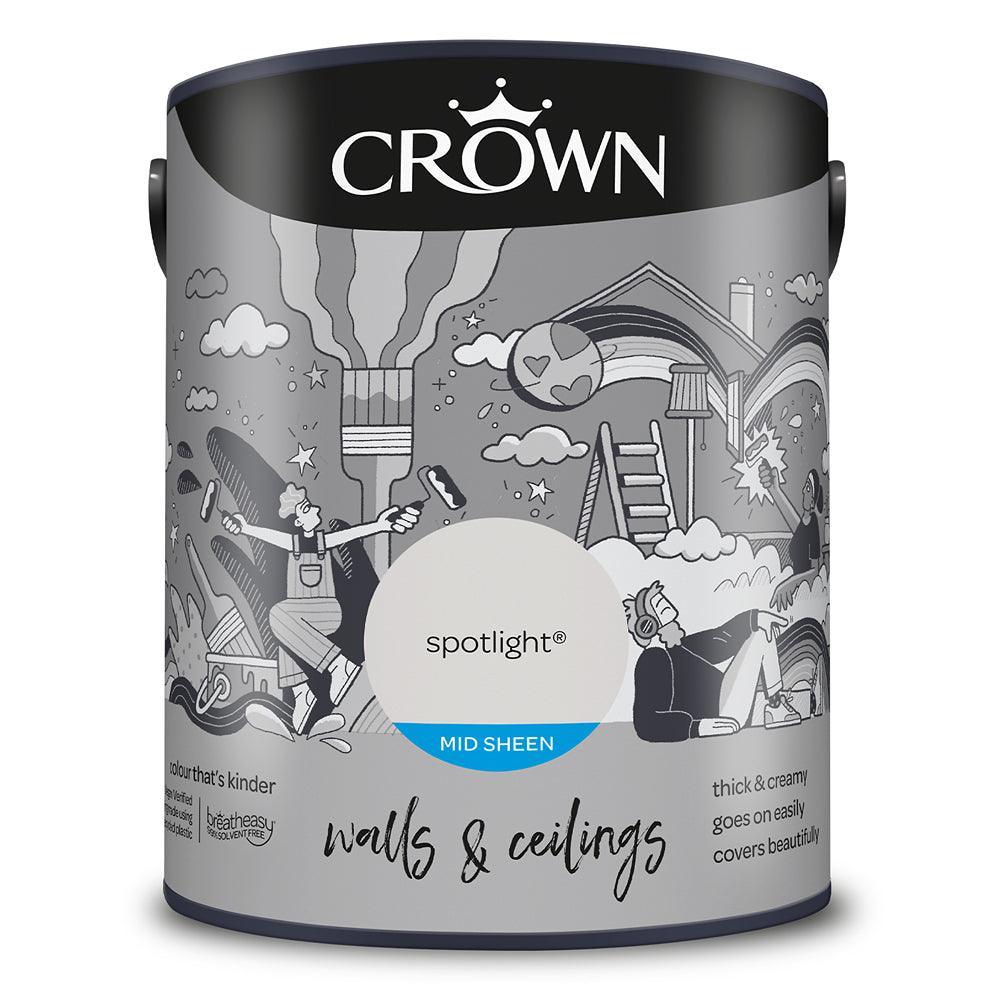 Crown Walls & Ceilings Mid Sheen Emulsion Paint | Spotlight - Choice Stores
