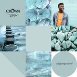 Crown Walls & Ceilings Mid Sheen Emulsion Paint | Stepping Stone - Choice Stores