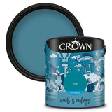 Crown Walls & Ceilings Mid Sheen Emulsion Paint | Teal - Choice Stores